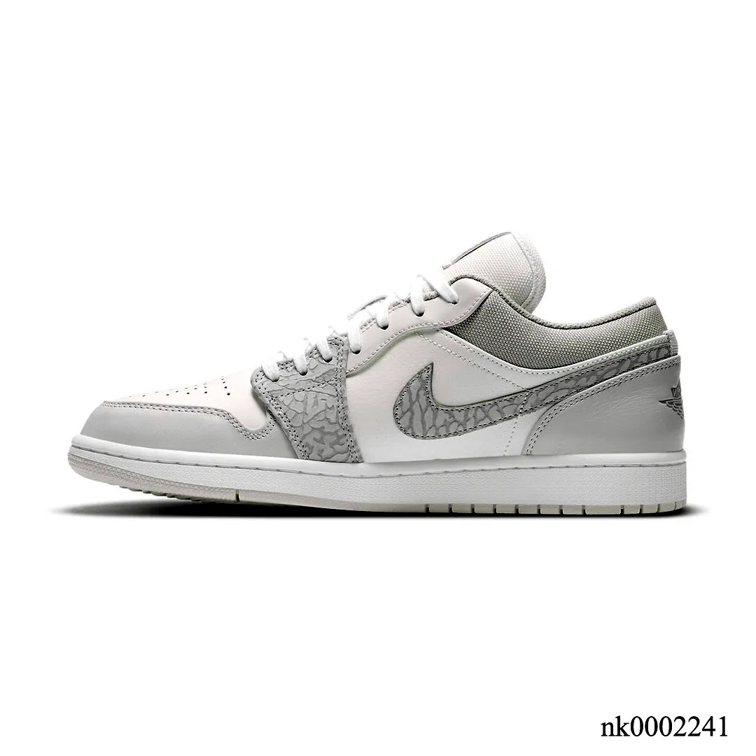 AJ 1 Low PRM Grey Elephant Print Shoes Sneakers – nk0002441 - Image 2