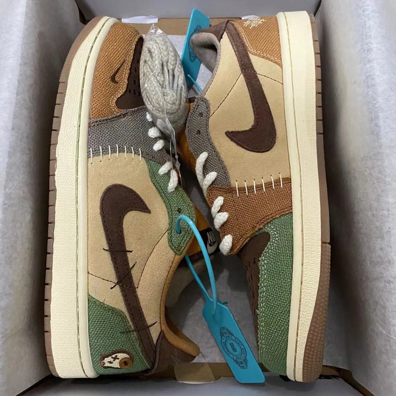 Zion Williamson x AJ 1 Low OG Voodoo Shoes Sneakers – nk0002534 - Image 8