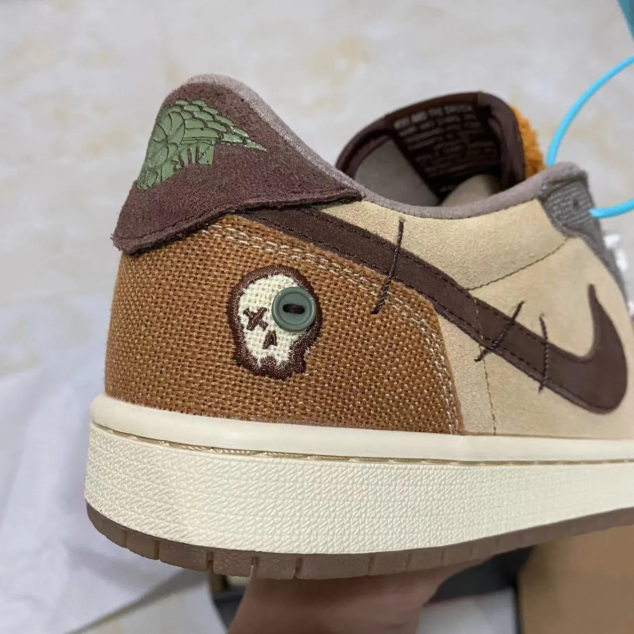 Zion Williamson x AJ 1 Low OG Voodoo Shoes Sneakers – nk0002534 - Image 12