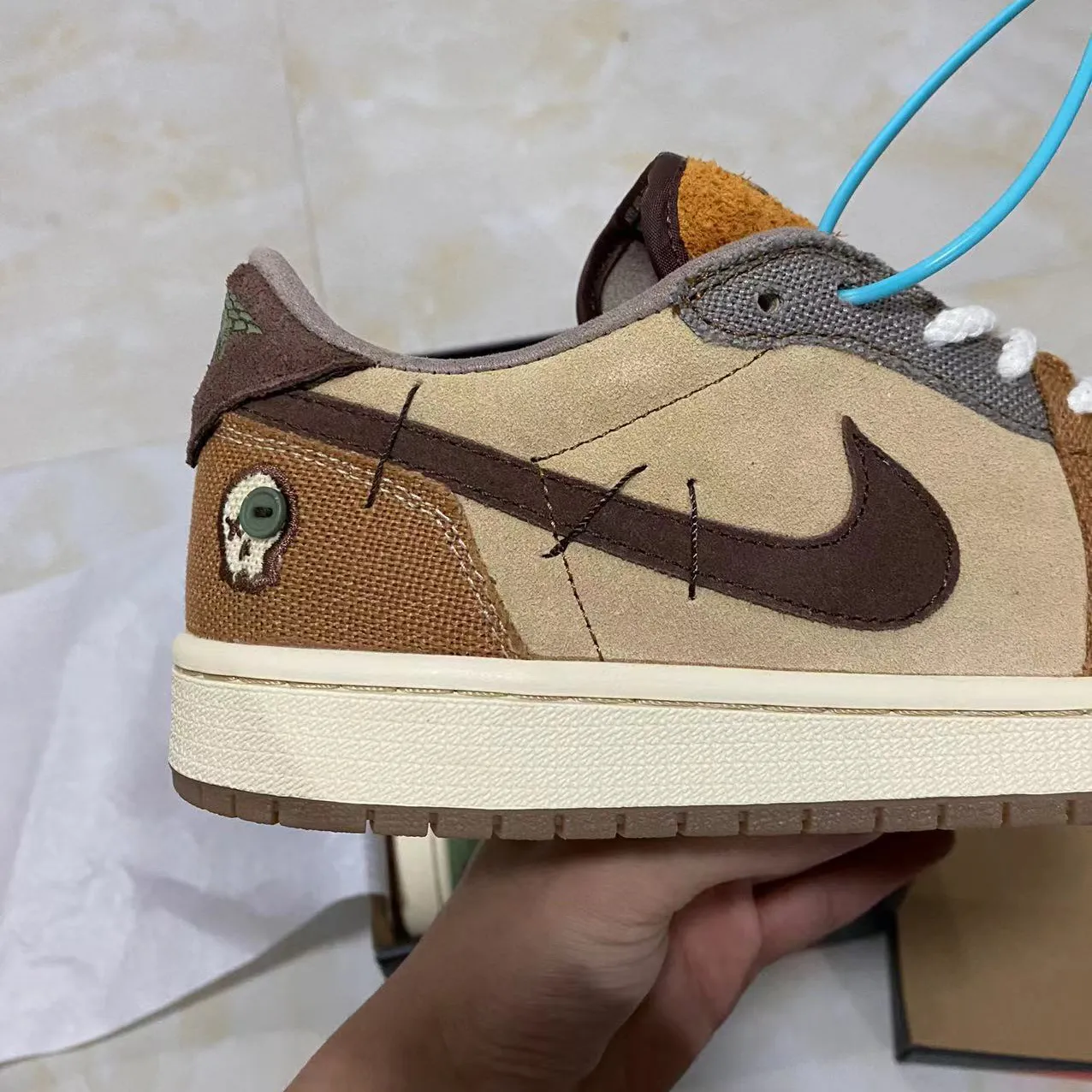 Zion Williamson x AJ 1 Low OG Voodoo Shoes Sneakers – nk0002534 - Image 13