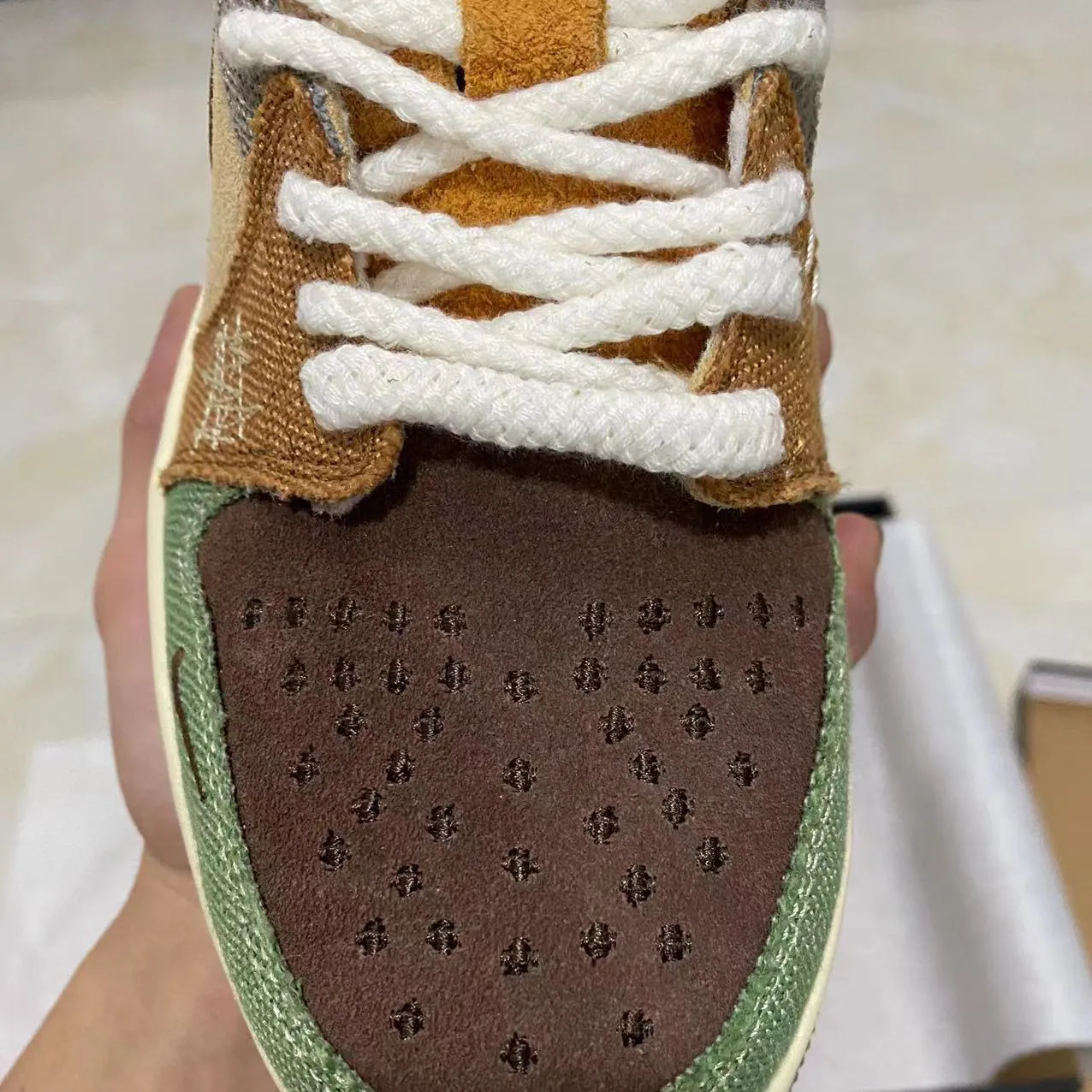 Zion Williamson x AJ 1 Low OG Voodoo Shoes Sneakers – nk0002534 - Image 14