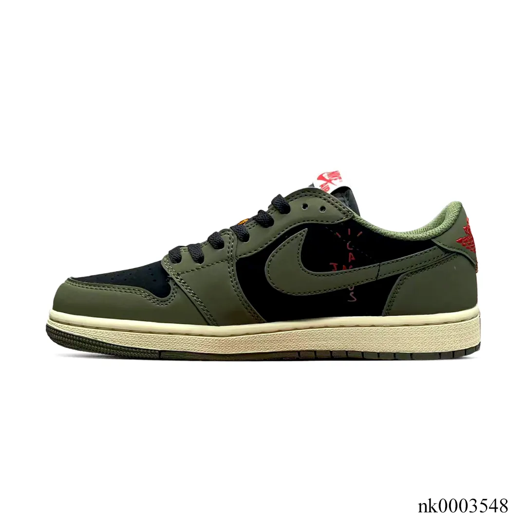 Travis Scott x AJ 1 Low OG Black Olive Shoes Sneakers – nk0003548 - Image 2