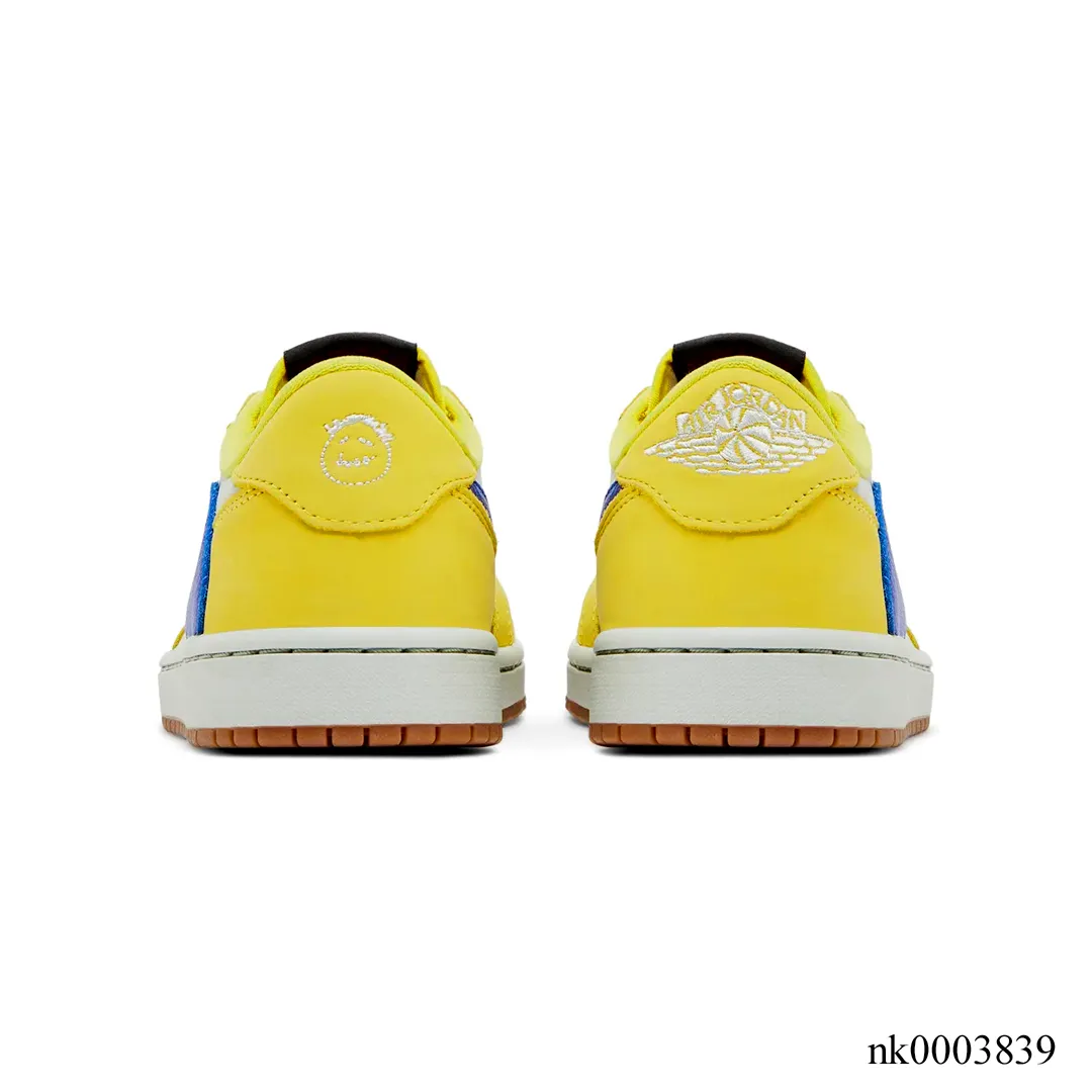 Travis Scott x AJ 1 Low OG Canary/Elkins Shoes Sneakers - nk0003839 - Image 3