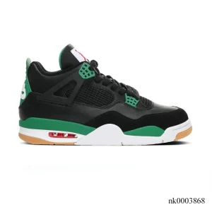SB x AJ 4 Black Green Shoes Sneakers - nk0003868