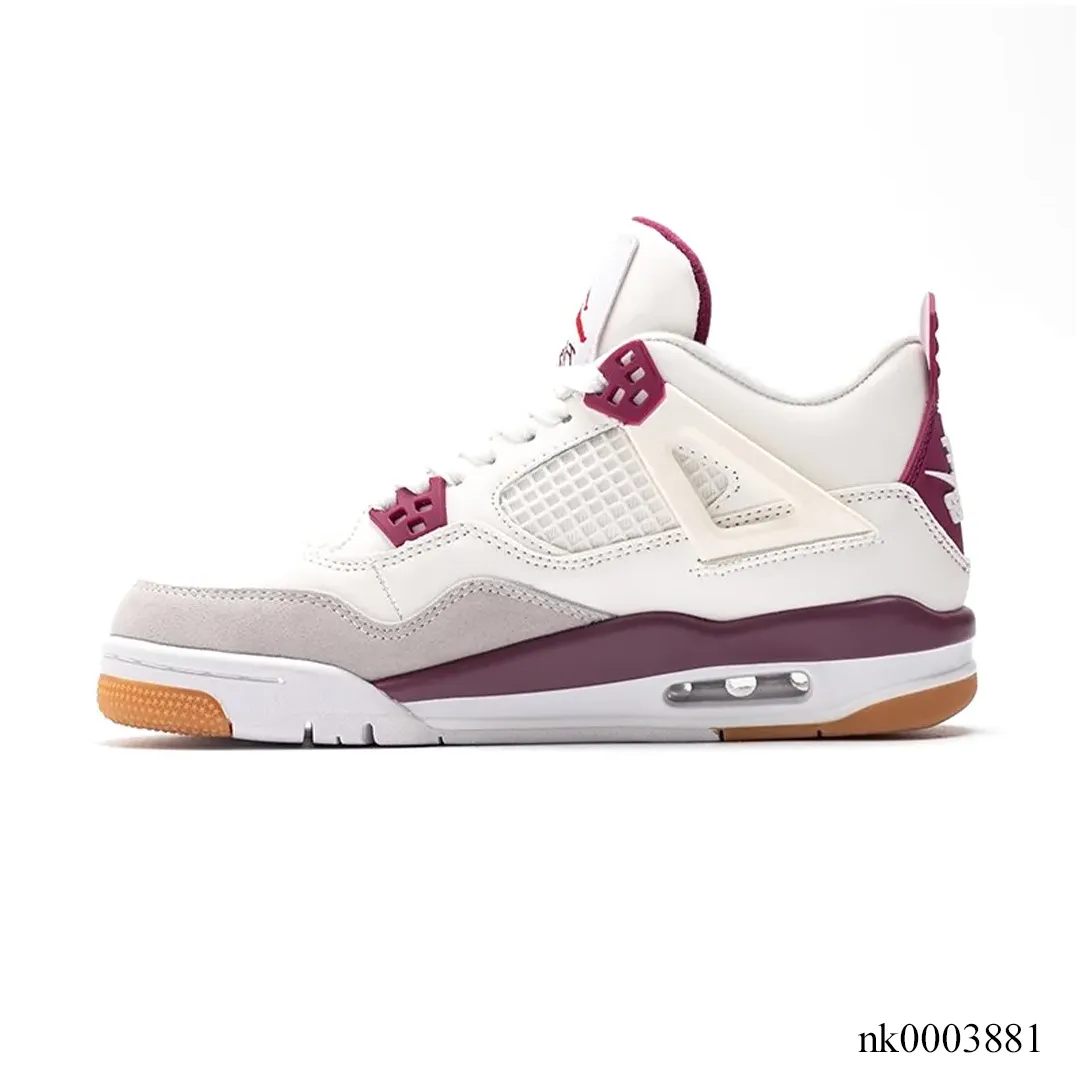 AJ 4 SB Sapphire White Purple Shoes Sneakers – nk0003881 - Image 2