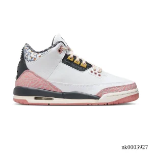 AJ 3 Red Stardust Shoes Sneakers - nk0003927