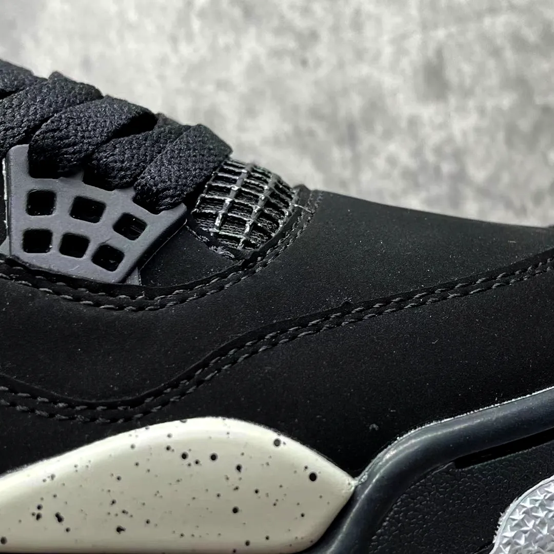 AJ 4 Black Cement Shoes Sneakers - nk0004141 - Image 11