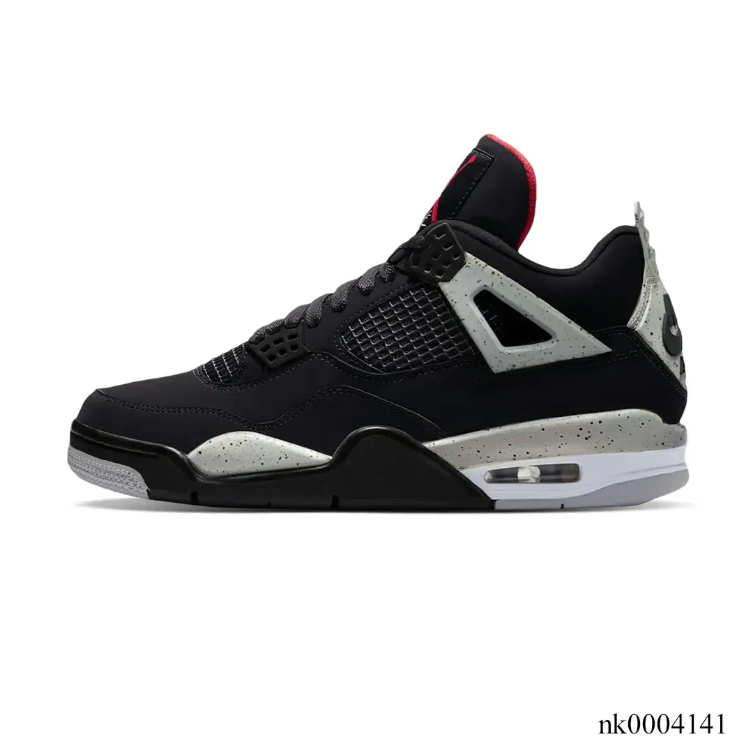 AJ 4 Black Cement Shoes Sneakers - nk0004141 - Image 2