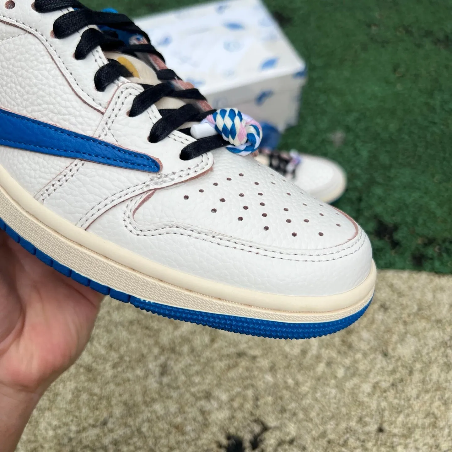 Travis Scott x Fragment x AJ 1 Low 2025 Shoes Sneakers - nk0004193 - Image 17