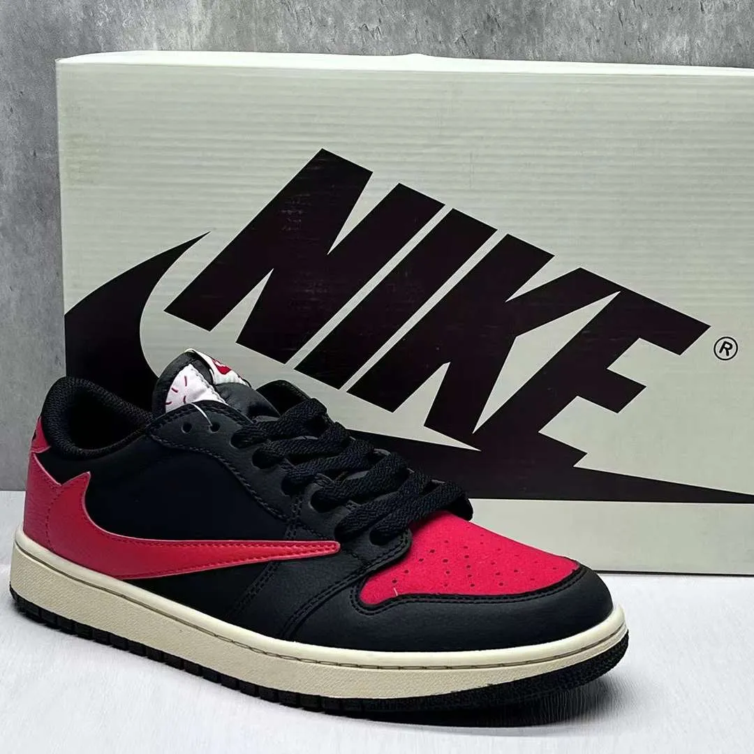 AJ 1 Low OG Bred x Travis Scott Shoes Sneakers - nk0004233 - Image 11