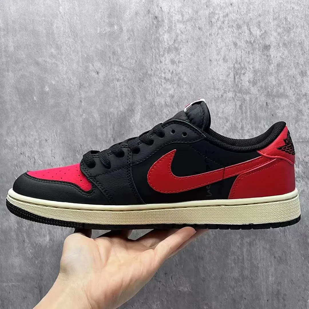 AJ 1 Low OG Bred x Travis Scott Shoes Sneakers - nk0004233 - Image 7