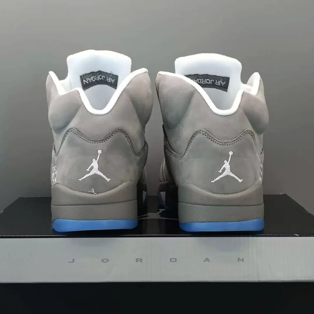 AJ 5 Wolf Grey Shoes Sneakers - nk0004290 - Image 7