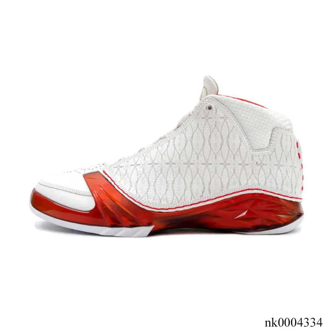 AJ 23 White Varsity Red Shoes Sneakers - nk0004334 - Image 2