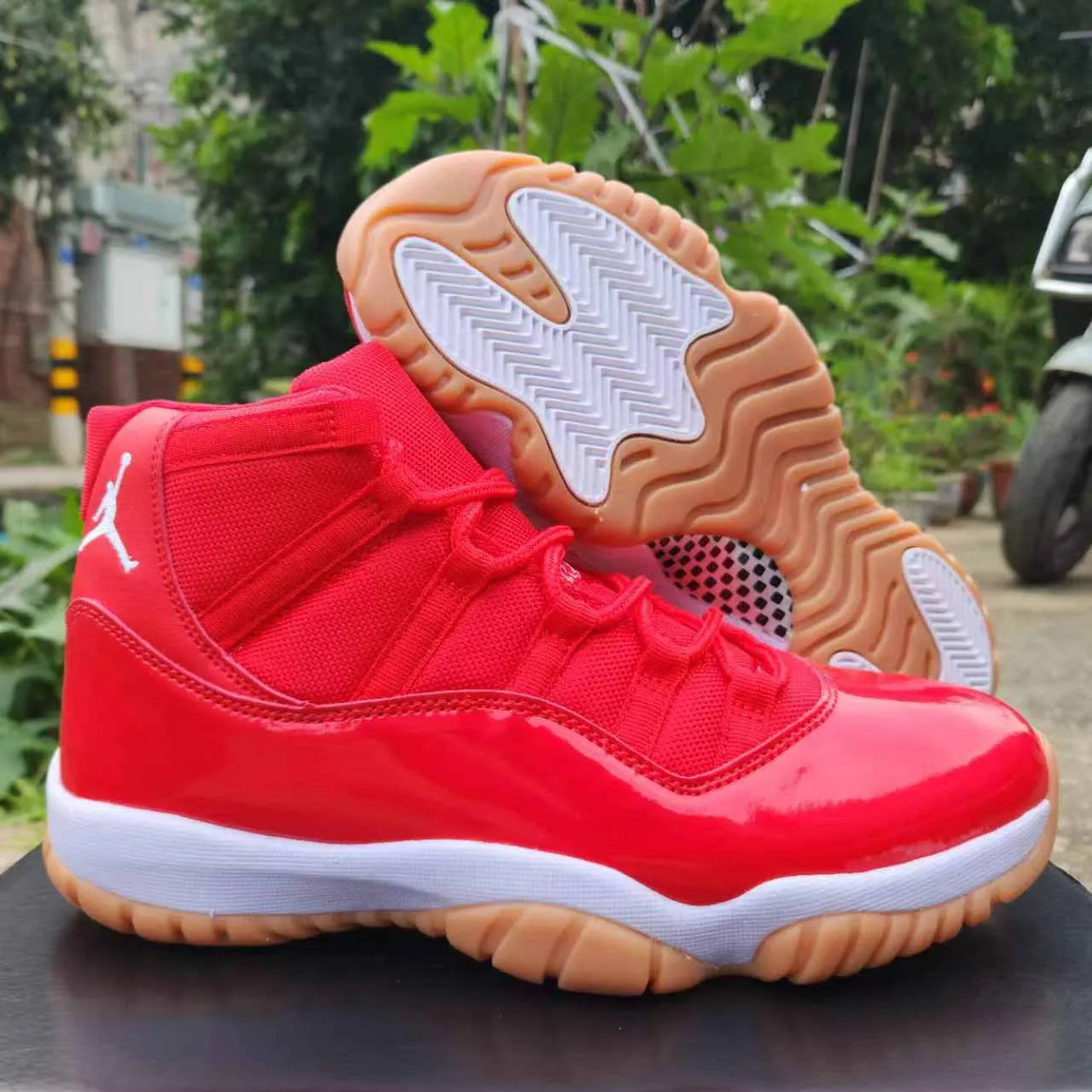 AJ 11 Red Gum Shoes Sneakers – nk0004376 - Image 4
