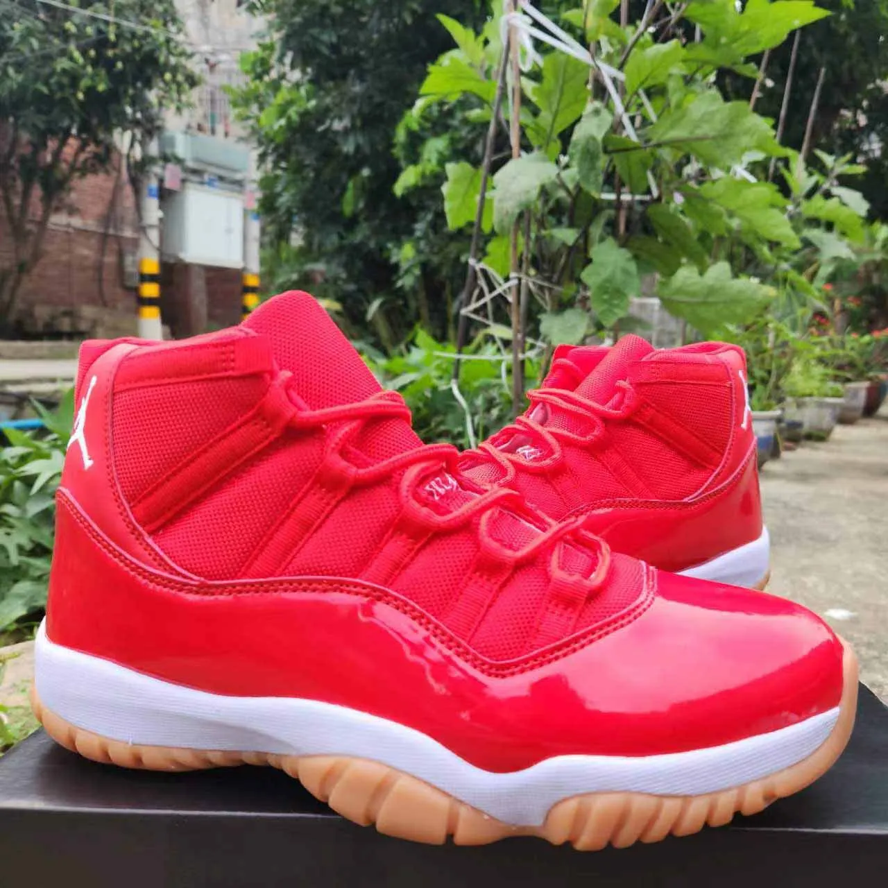 AJ 11 Red Gum Shoes Sneakers – nk0004376 - Image 5