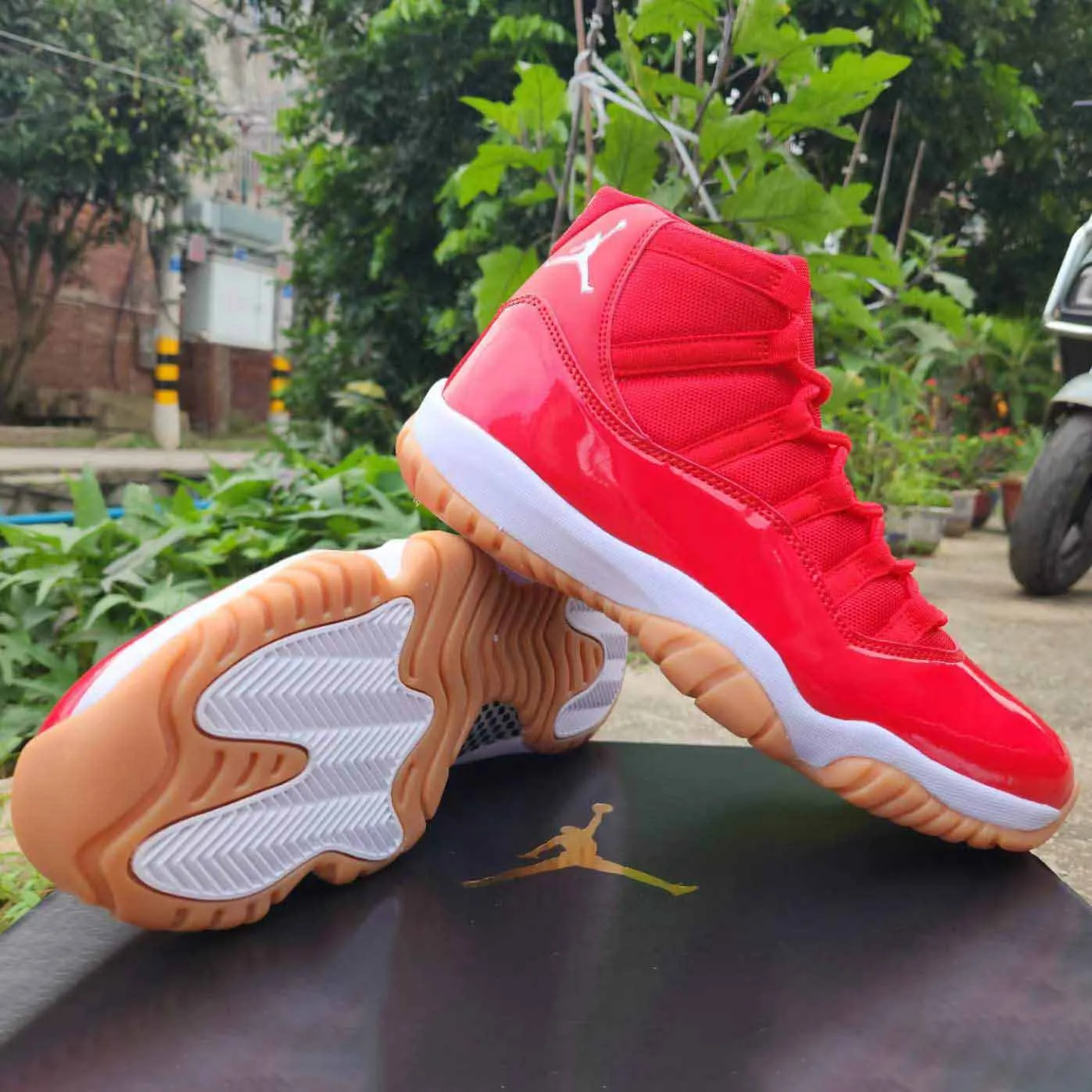 AJ 11 Red Gum Shoes Sneakers – nk0004376 - Image 6