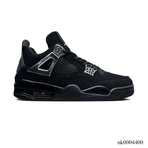 AJ 4 Black Chrome Shoes Sneakers – nk0004400