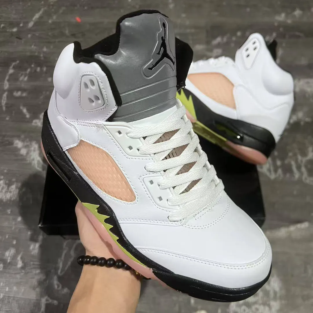 AJ 5 Luminous Green Shoes Sneakers - nk0004417 - Image 5