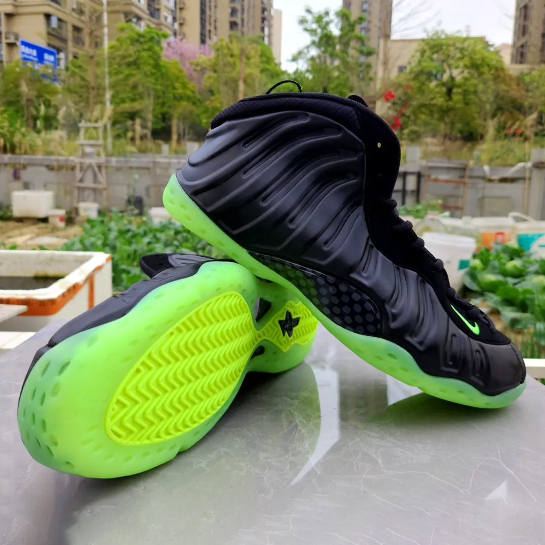 Air Foamposite One Black Volt Shoes Sneakers – nk0004424 - Image 5