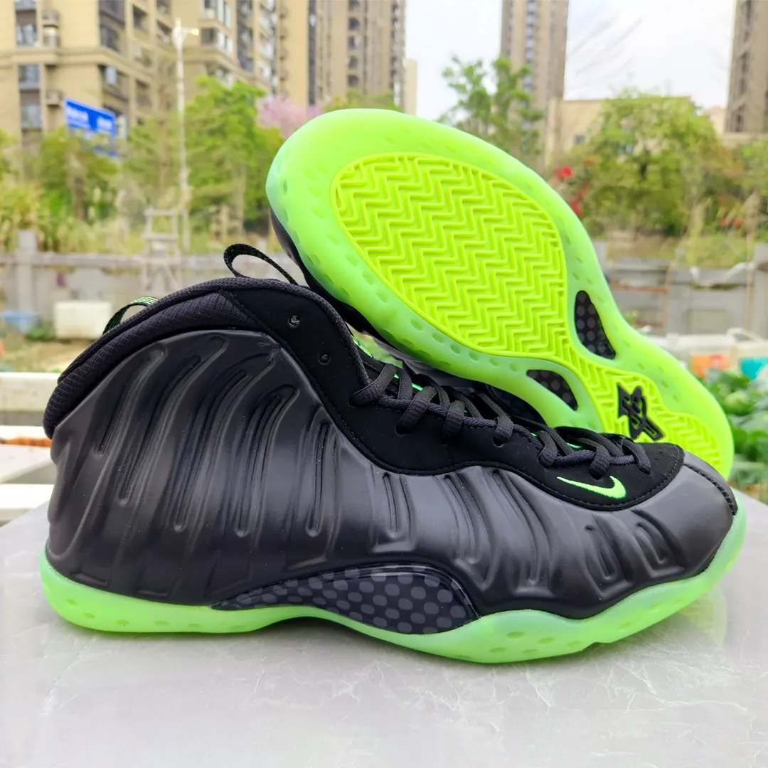 Air Foamposite One Black Volt Shoes Sneakers – nk0004424 - Image 7