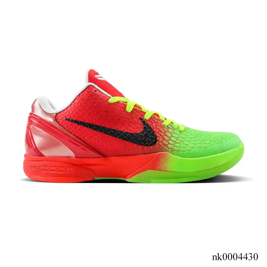 Kobe 6 Protro Grinch Custom Shoes Sneakers - nk0004430