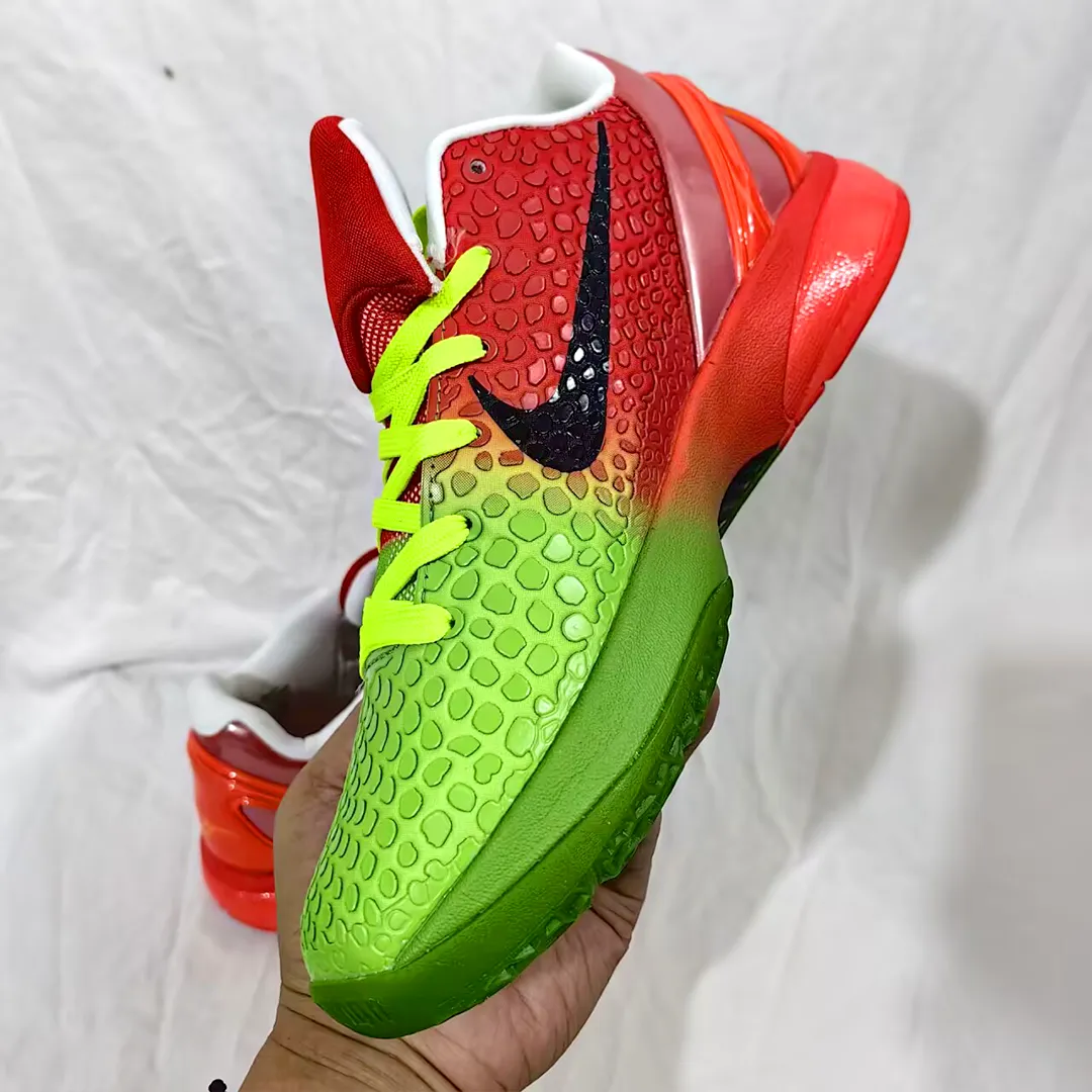 Kobe 6 Protro Grinch Custom Shoes Sneakers - nk0004430 - Image 8