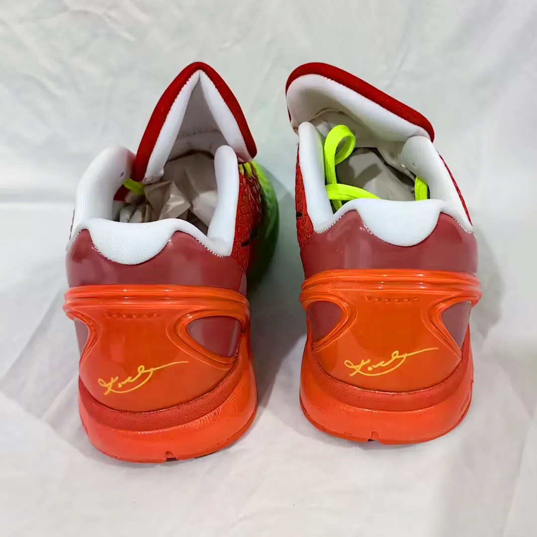 Kobe 6 Protro Grinch Custom Shoes Sneakers - nk0004430 - Image 11