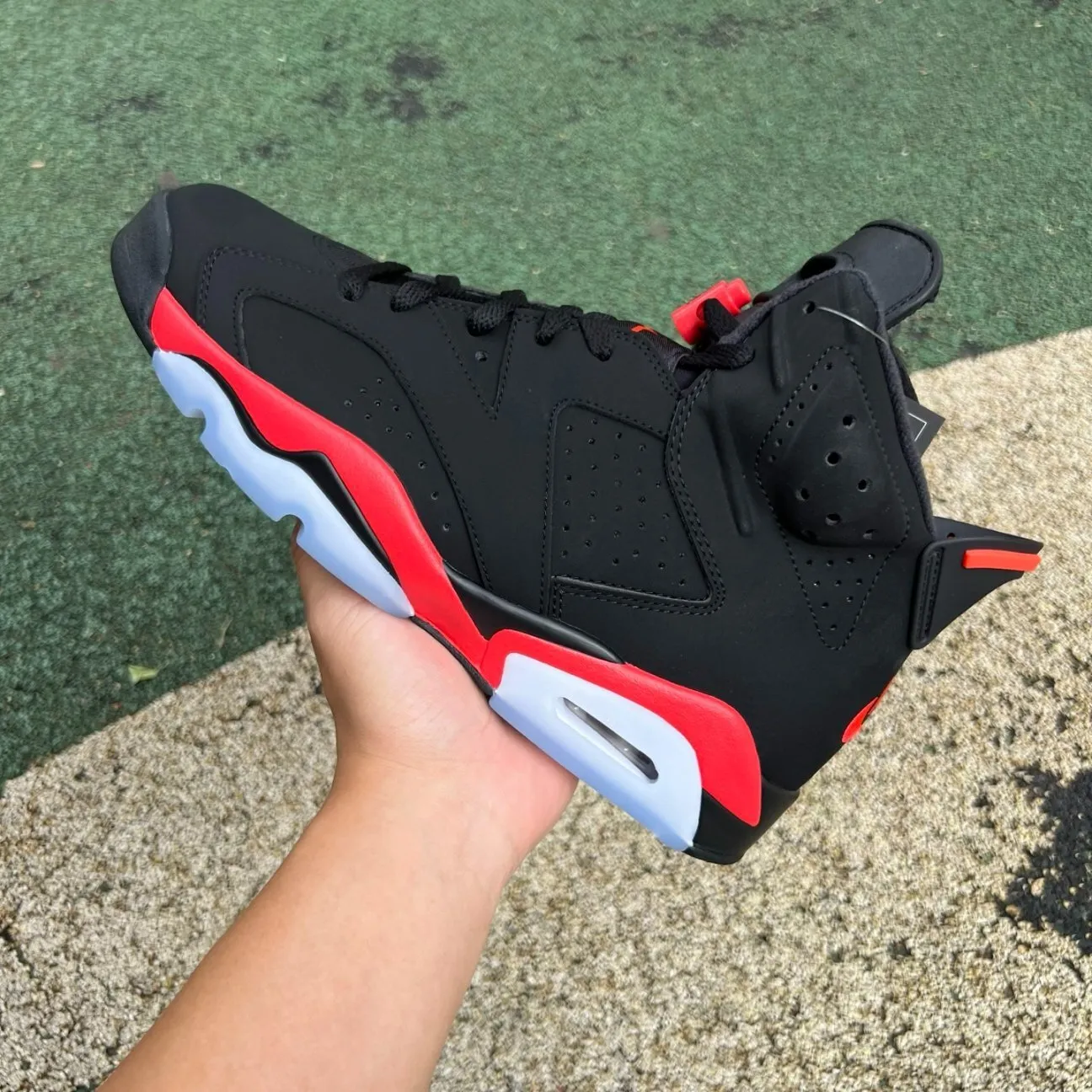 AJ 6 Reverse Infrared Shoes Sneaker - nk0004458 - Image 7