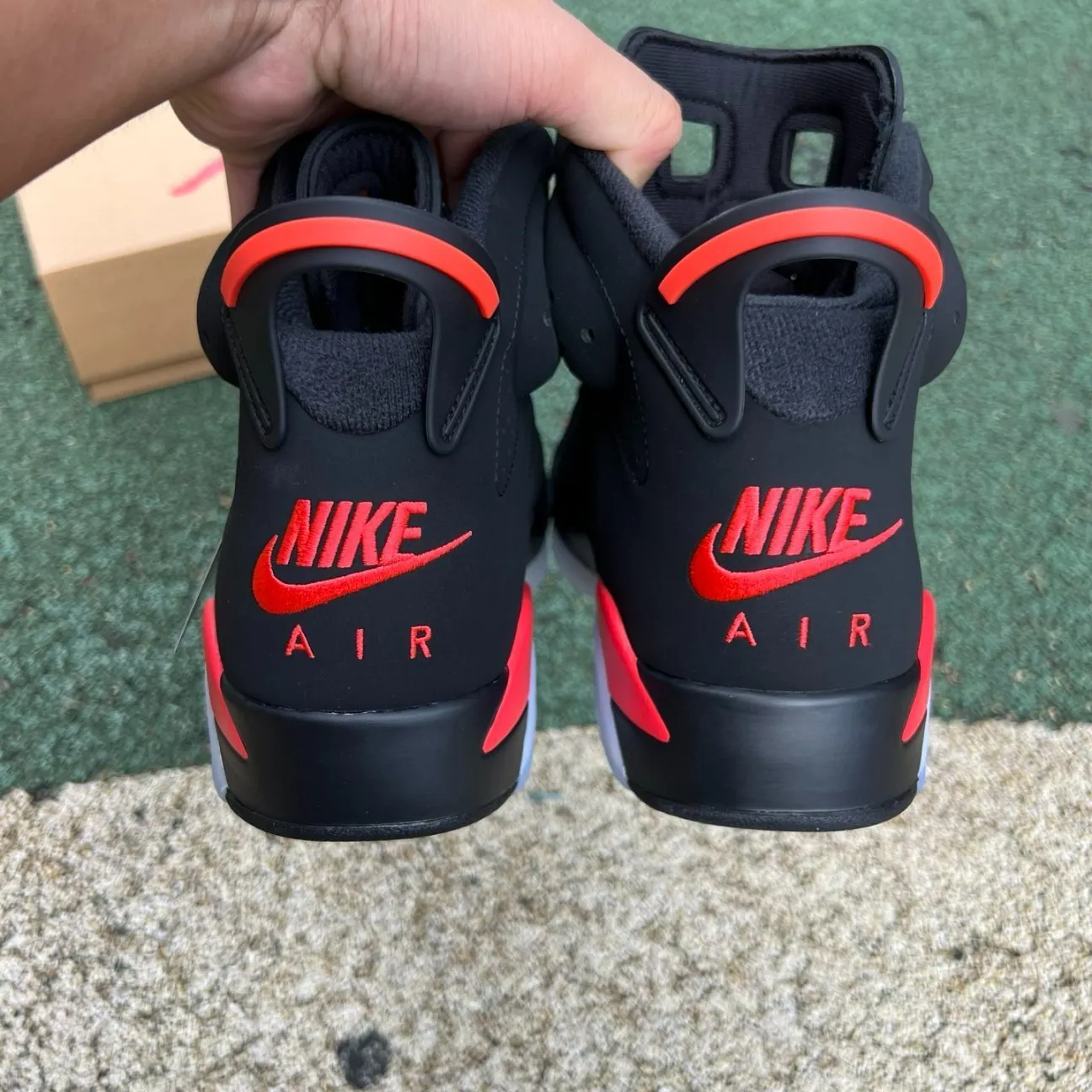 AJ 6 Reverse Infrared Shoes Sneaker - nk0004458 - Image 9