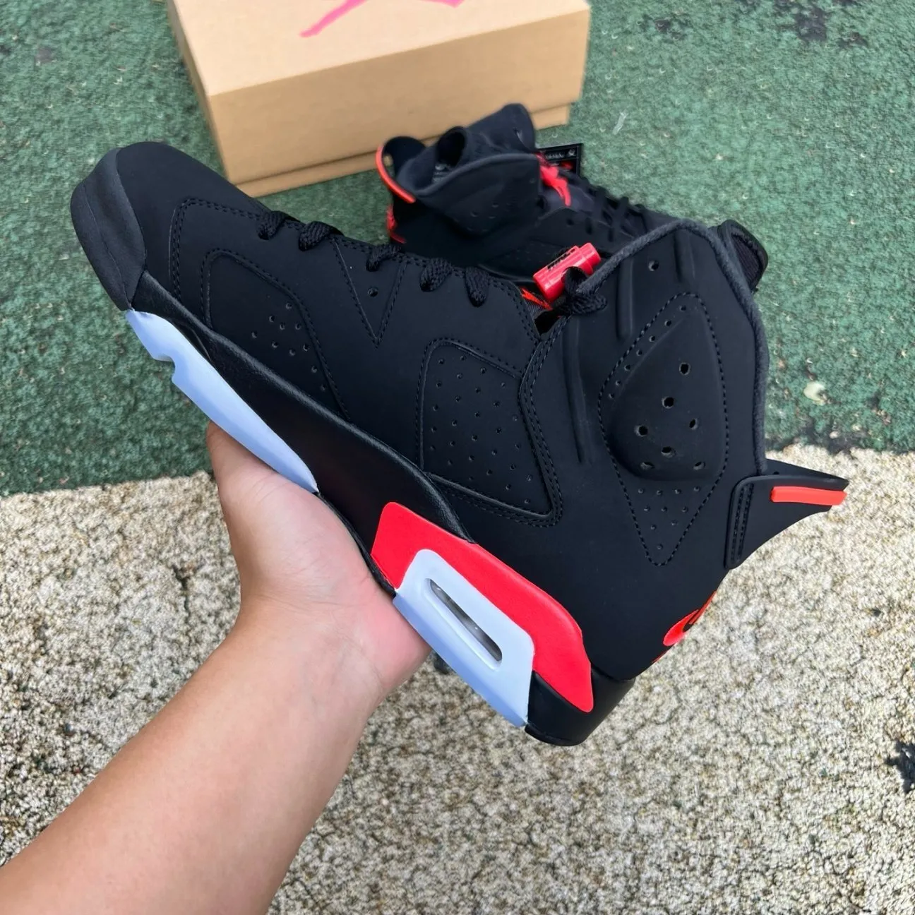 AJ 6 Reverse Infrared Shoes Sneaker - nk0004458 - Image 6