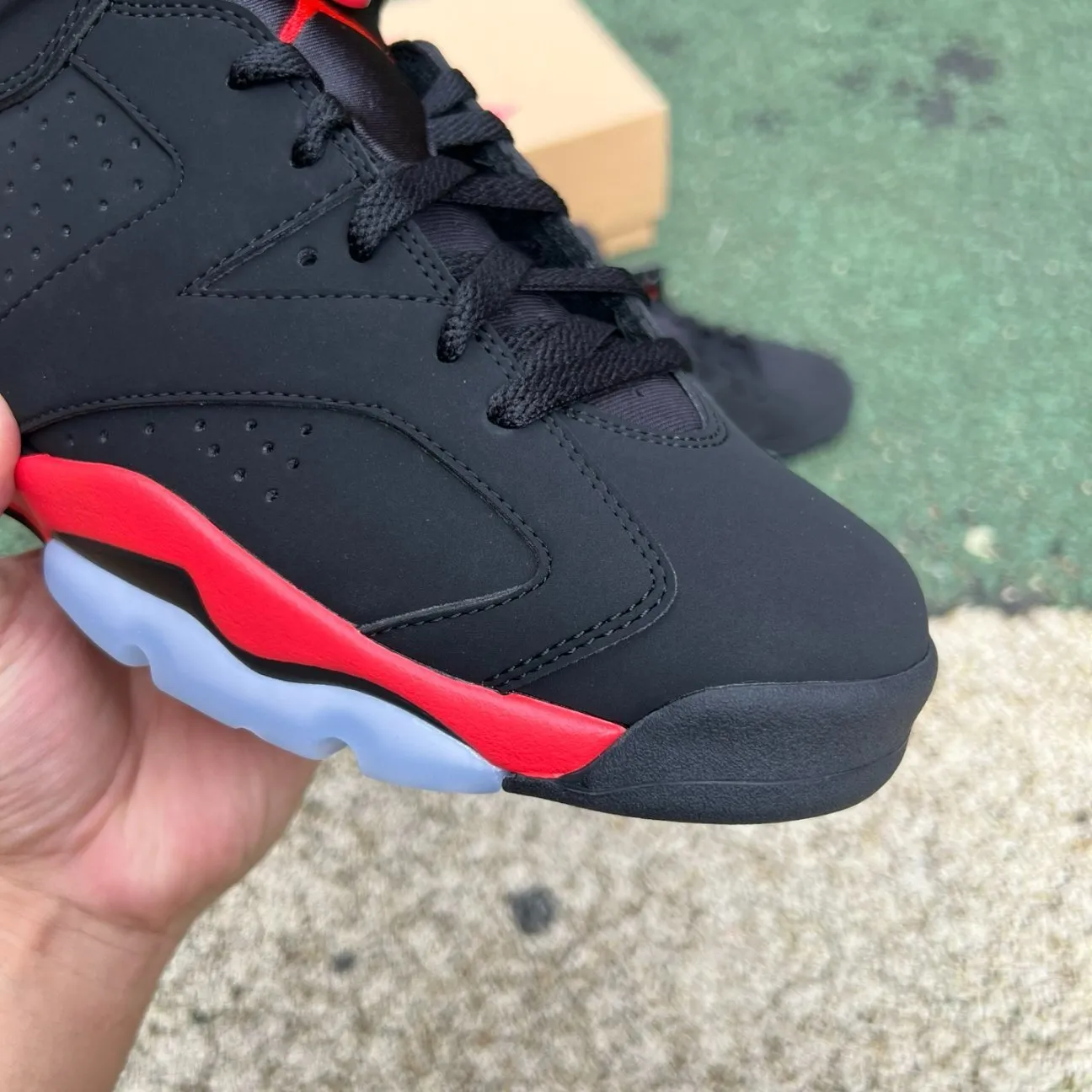 AJ 6 Reverse Infrared Shoes Sneaker - nk0004458 - Image 15