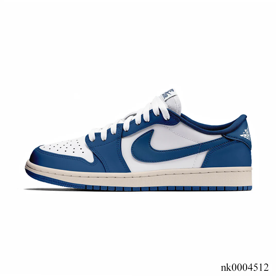 AJ 1 Low OG Storm Blue Shoes Sneakers – nk0004512 - Image 2
