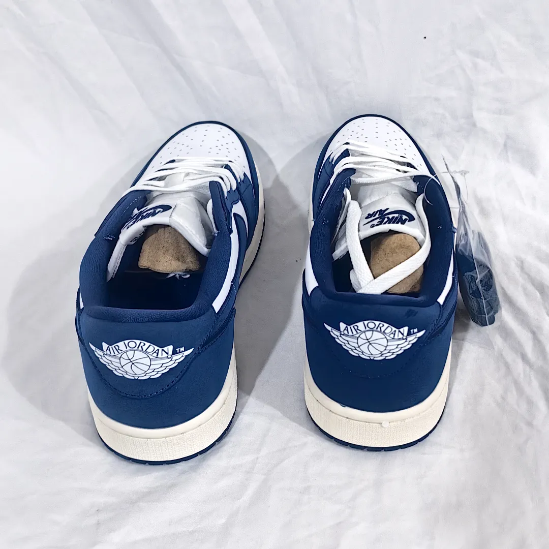 AJ 1 Low OG Storm Blue Shoes Sneakers – nk0004512 - Image 7