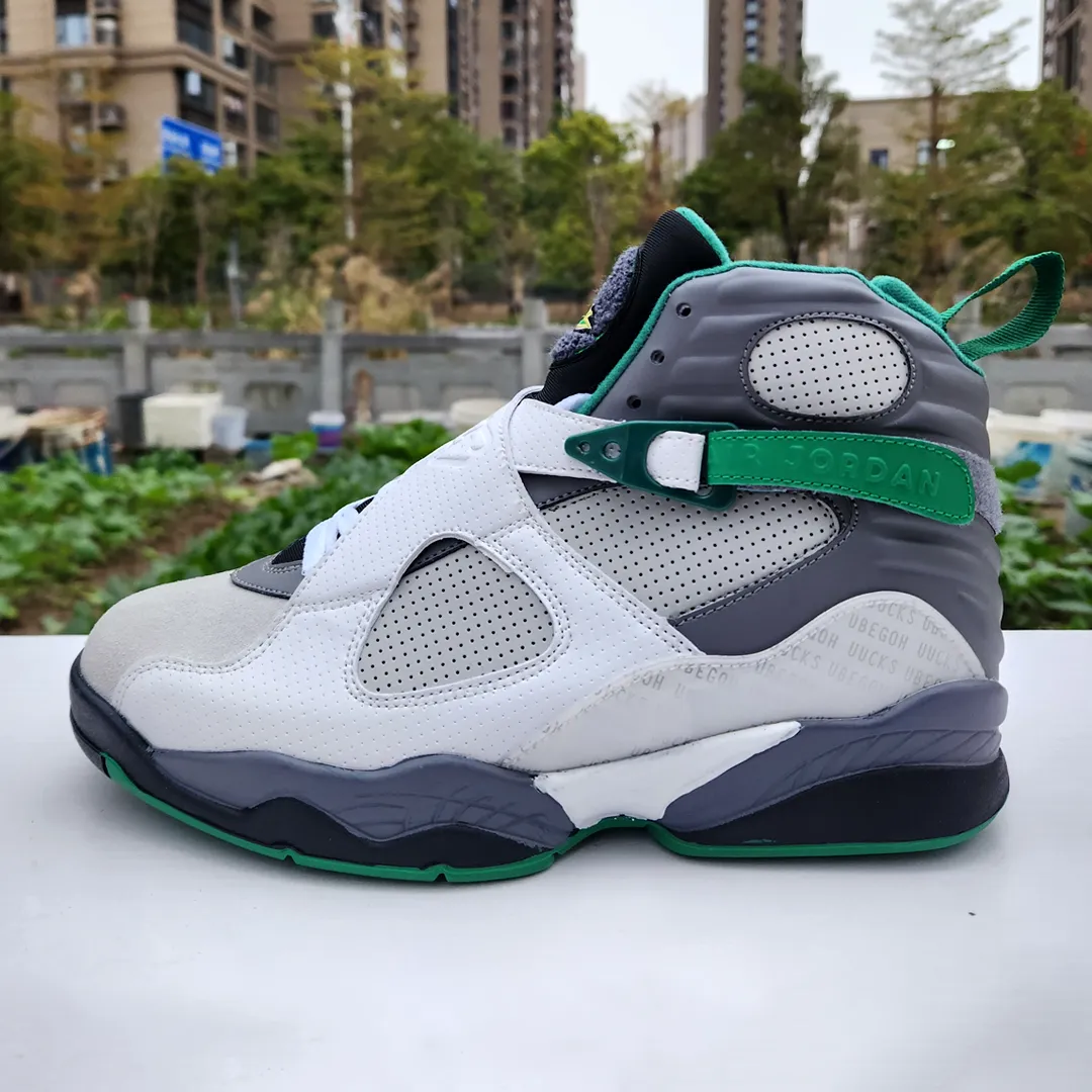 AJ 8 Oregon PE Pure Platinum Shoes Sneakers – nk0004529 - Image 9