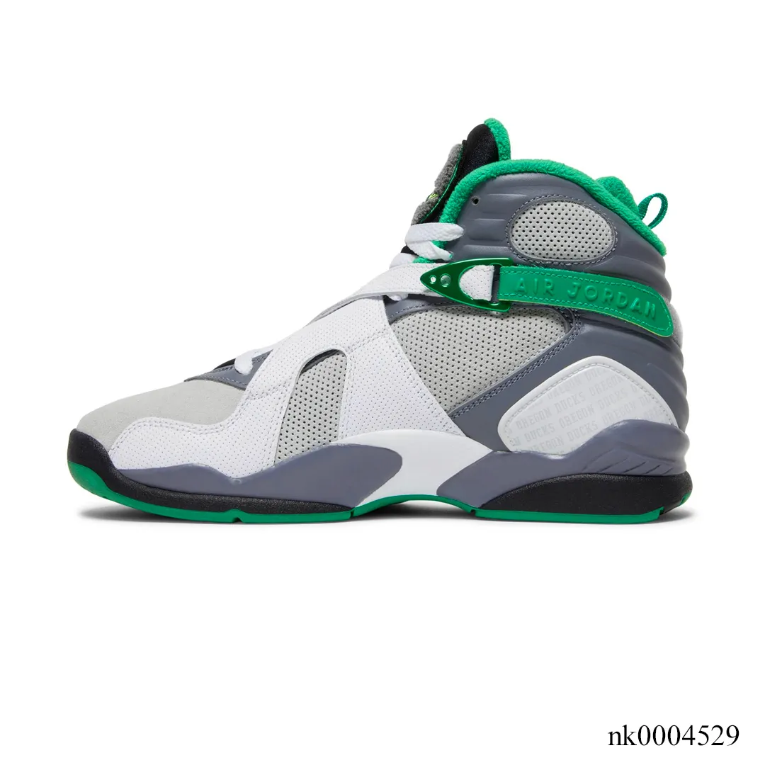AJ 8 Oregon PE Pure Platinum Shoes Sneakers – nk0004529 - Image 2