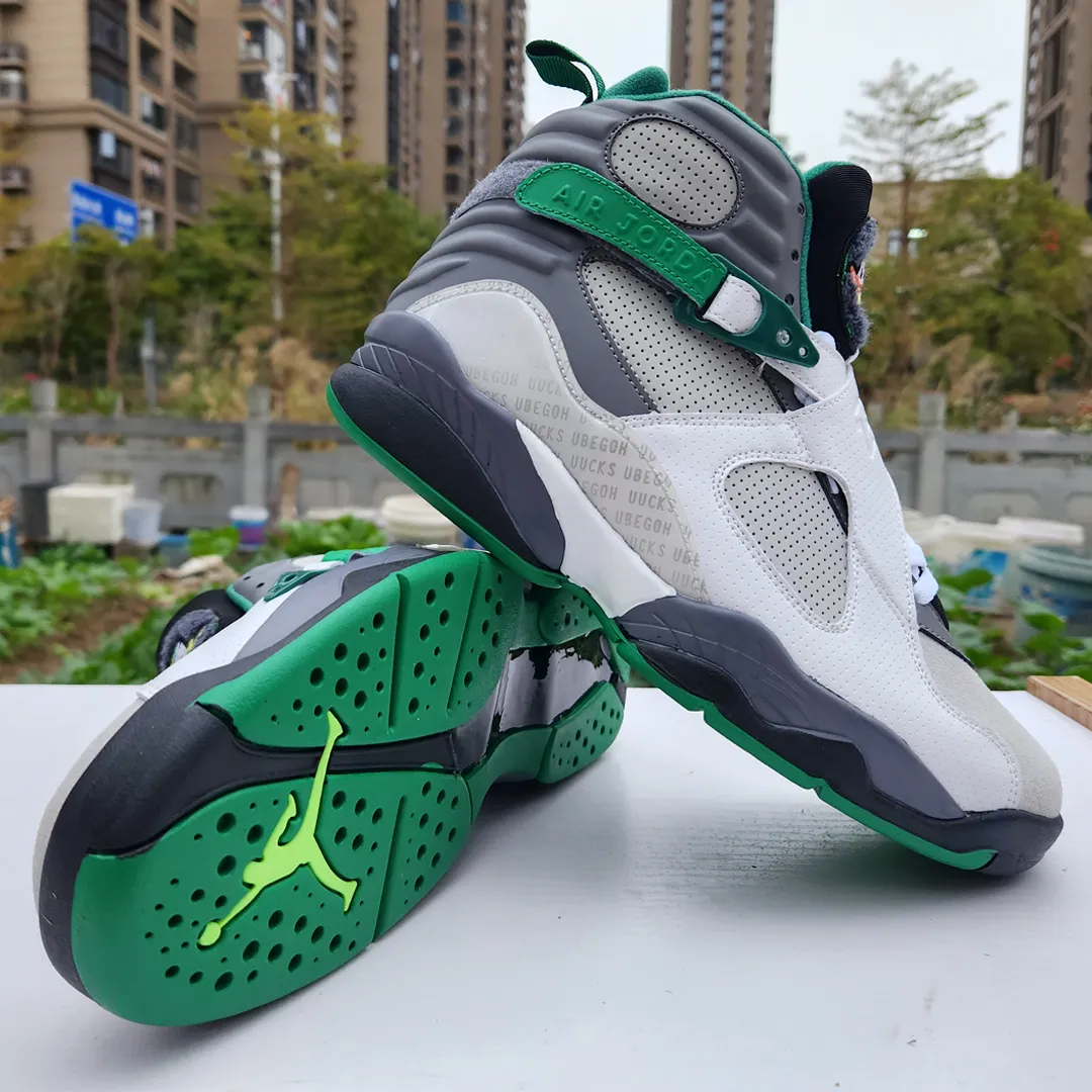 AJ 8 Oregon PE Pure Platinum Shoes Sneakers – nk0004529 - Image 6