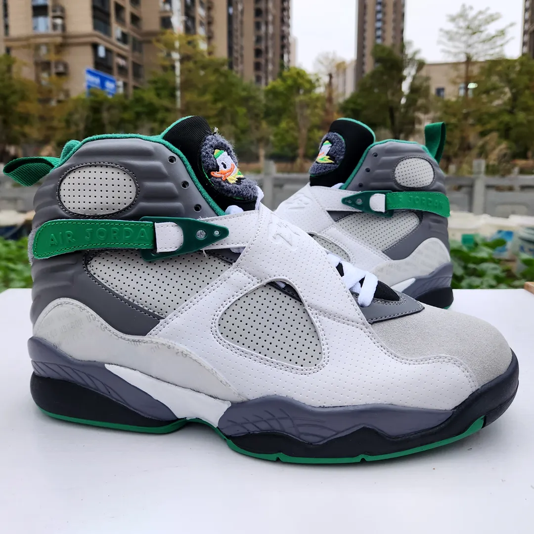 AJ 8 Oregon PE Pure Platinum Shoes Sneakers – nk0004529 - Image 5