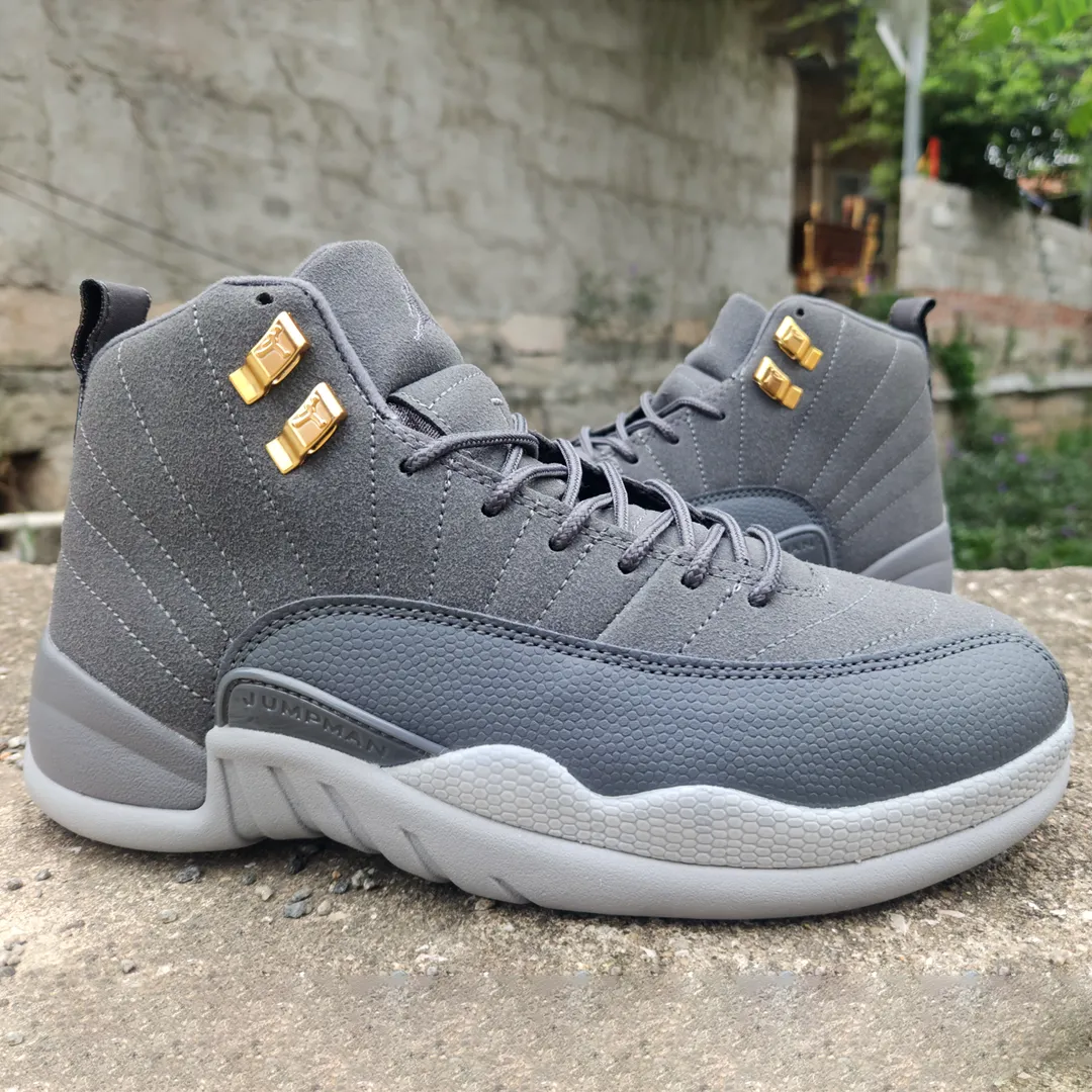 AJ 12 Dark Grey Shoes Sneakers – nk0004540 - Image 4