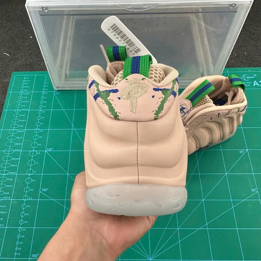 Air Foamposite One Particle Beige Shoes Sneakers – nk0004564 - Image 5