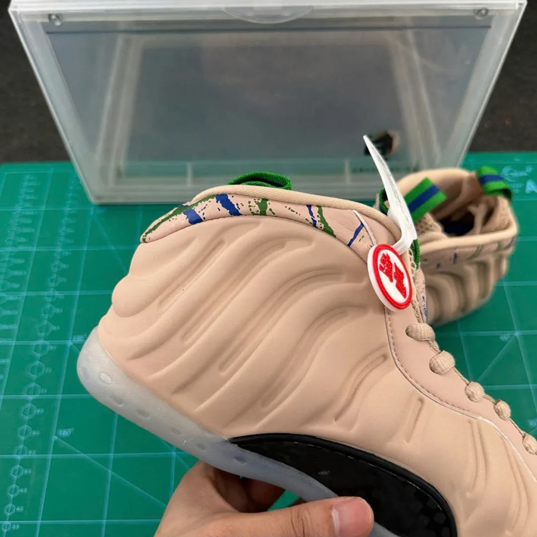 Air Foamposite One Particle Beige Shoes Sneakers – nk0004564 - Image 6