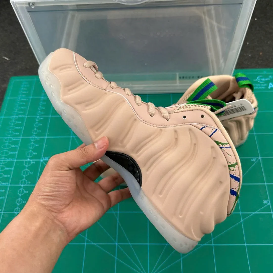 Air Foamposite One Particle Beige Shoes Sneakers – nk0004564 - Image 4