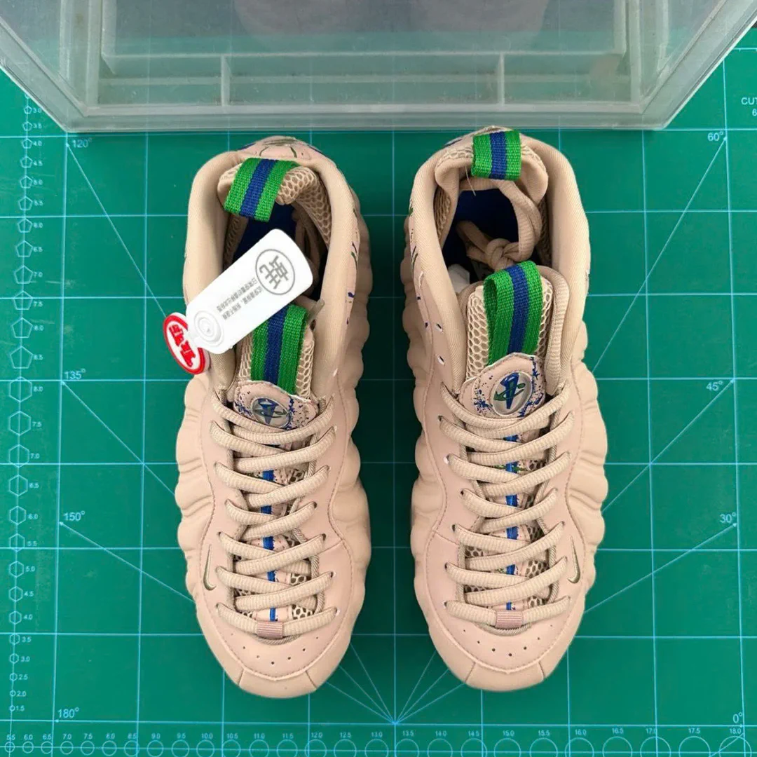 Air Foamposite One Particle Beige Shoes Sneakers – nk0004564 - Image 9