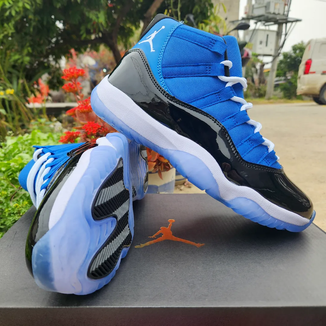 AJ 11 White Royal Blue Shoes Sneaker - nk0004636 - Image 6