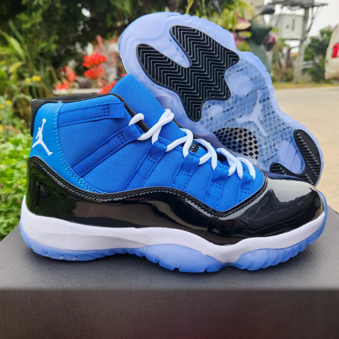 AJ 11 White Royal Blue Shoes Sneaker - nk0004636 - Image 4