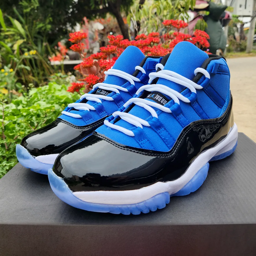 AJ 11 White Royal Blue Shoes Sneaker - nk0004636 - Image 5