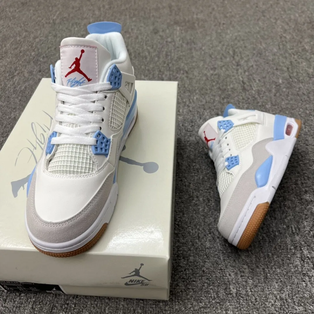 AJ 4 SB UNC Shoes Sneakers - nk0004640 - Image 7