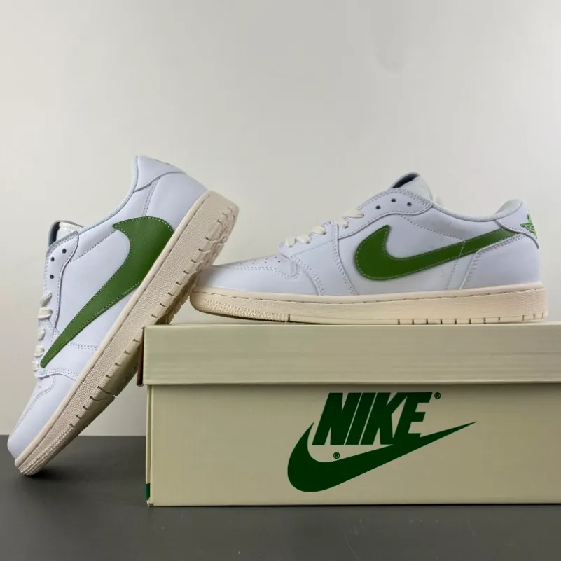 Travis Scott x AJ 1 Low OG Matcha Shoes Sneakers – nk0004659 - Image 12