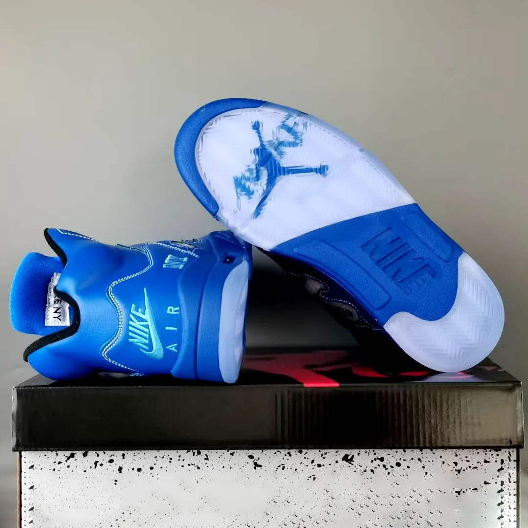 Awake NY x AJ 5 Blueprint Shoes Sneakers - nk0004663 - Image 7