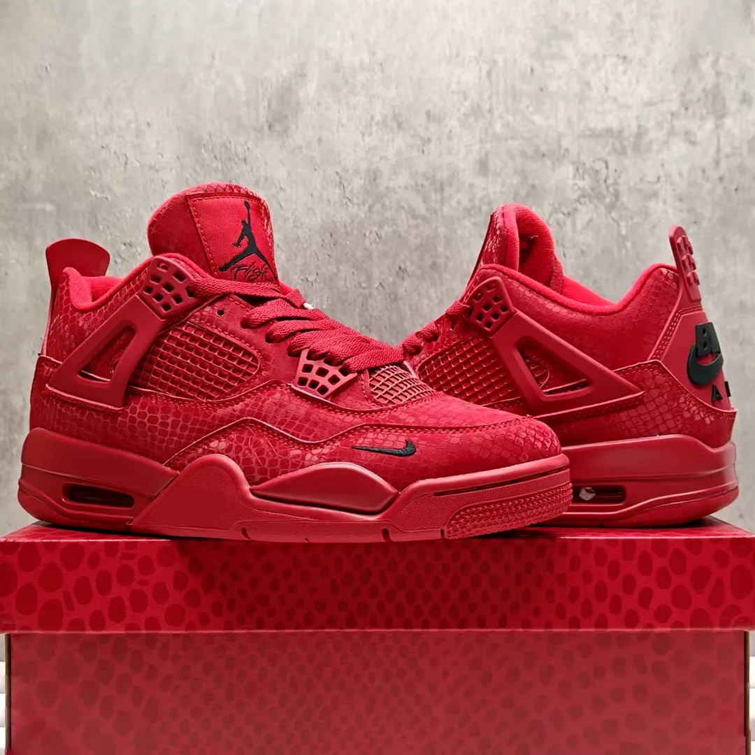 Nigel Sylvester x AJ 4 Red Mamba Shoes Sneakers - nk0004681 - Image 5