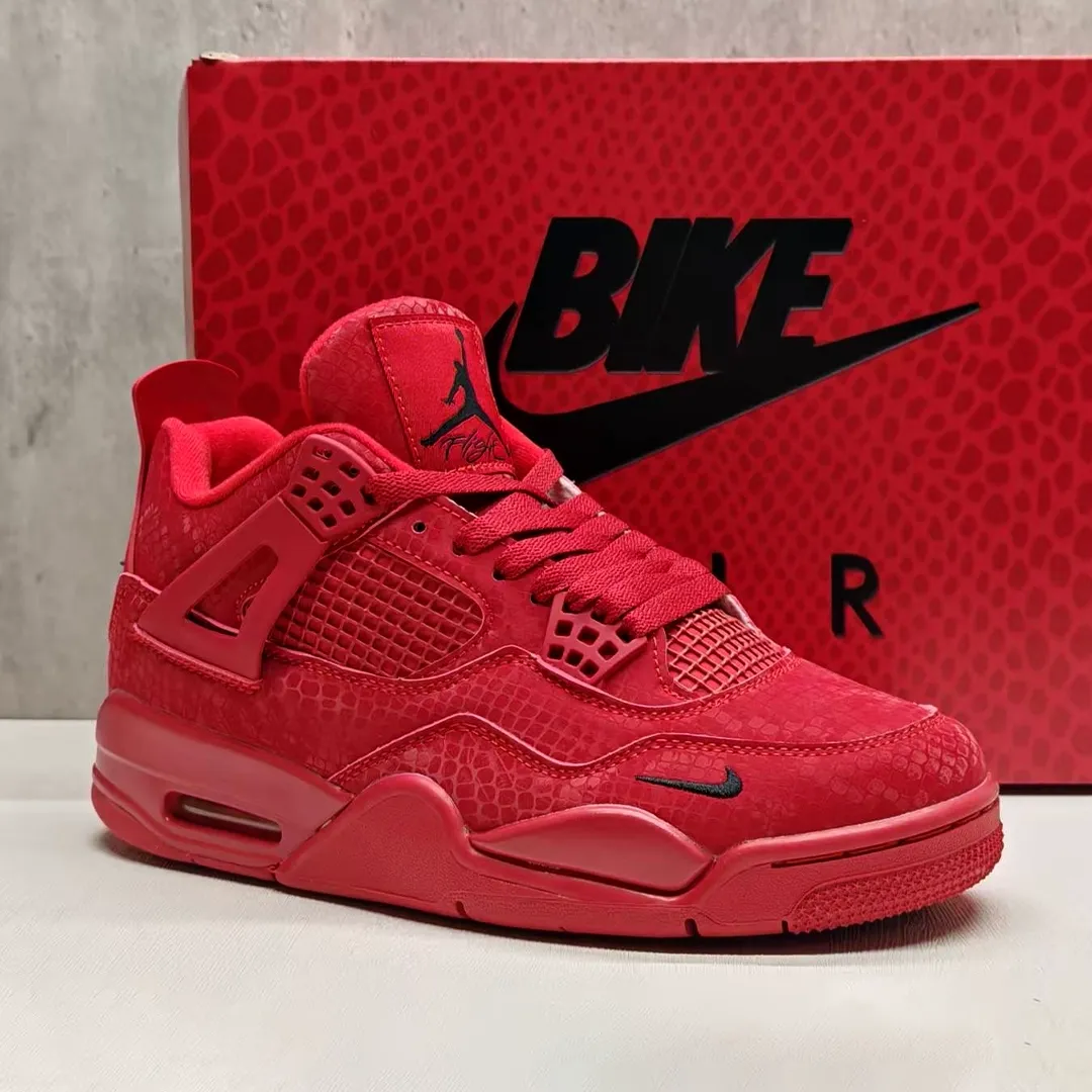 Nigel Sylvester x AJ 4 Red Mamba Shoes Sneakers - nk0004681 - Image 4